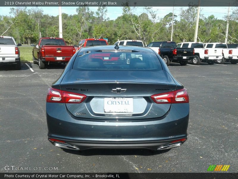 Shadow Gray Metallic / Jet Black 2019 Chevrolet Malibu Premier