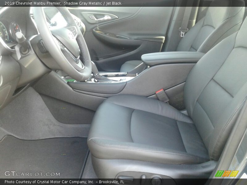 Shadow Gray Metallic / Jet Black 2019 Chevrolet Malibu Premier