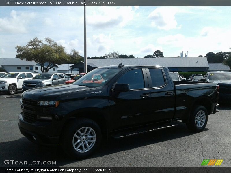 Black / Jet Black 2019 Chevrolet Silverado 1500 RST Double Cab