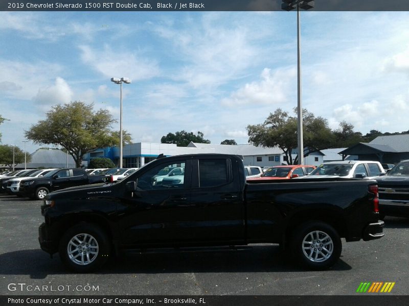 Black / Jet Black 2019 Chevrolet Silverado 1500 RST Double Cab