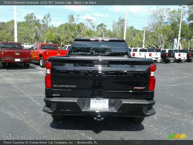 Black / Jet Black 2019 Chevrolet Silverado 1500 RST Double Cab