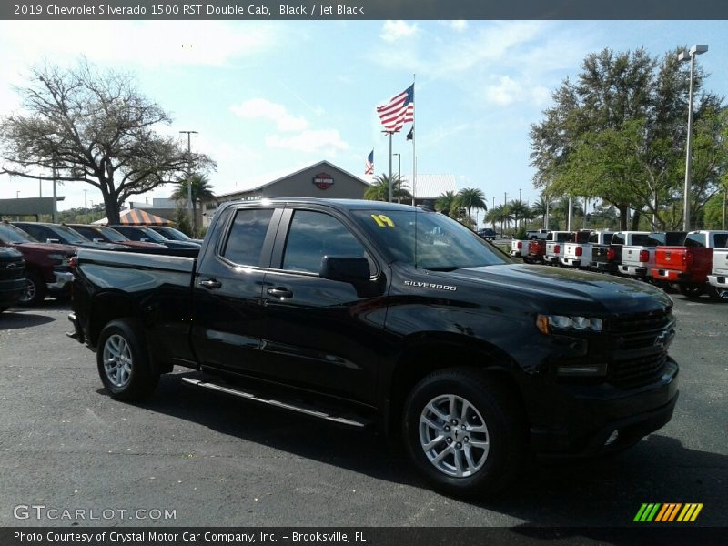 Black / Jet Black 2019 Chevrolet Silverado 1500 RST Double Cab