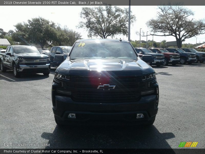 Black / Jet Black 2019 Chevrolet Silverado 1500 RST Double Cab