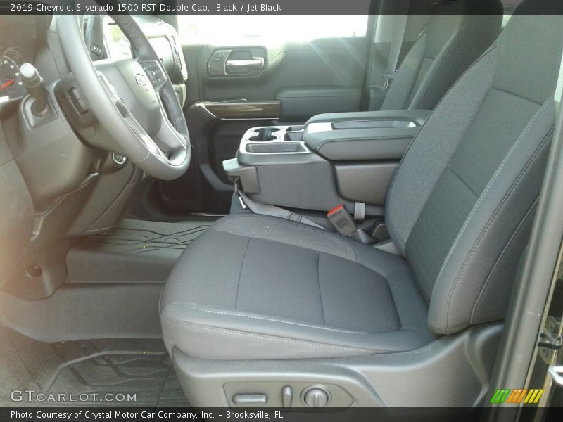 Black / Jet Black 2019 Chevrolet Silverado 1500 RST Double Cab