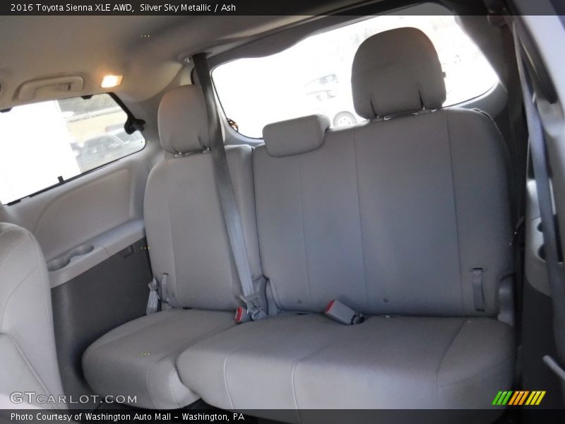 Silver Sky Metallic / Ash 2016 Toyota Sienna XLE AWD