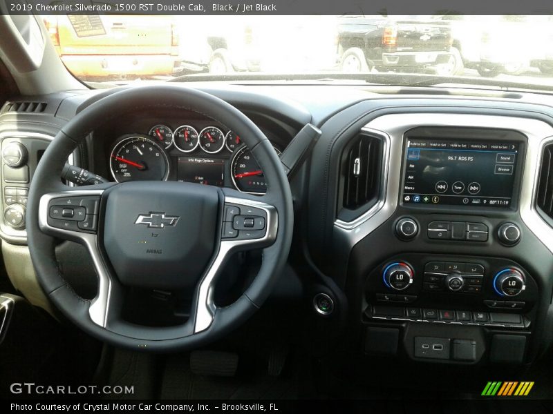 Black / Jet Black 2019 Chevrolet Silverado 1500 RST Double Cab