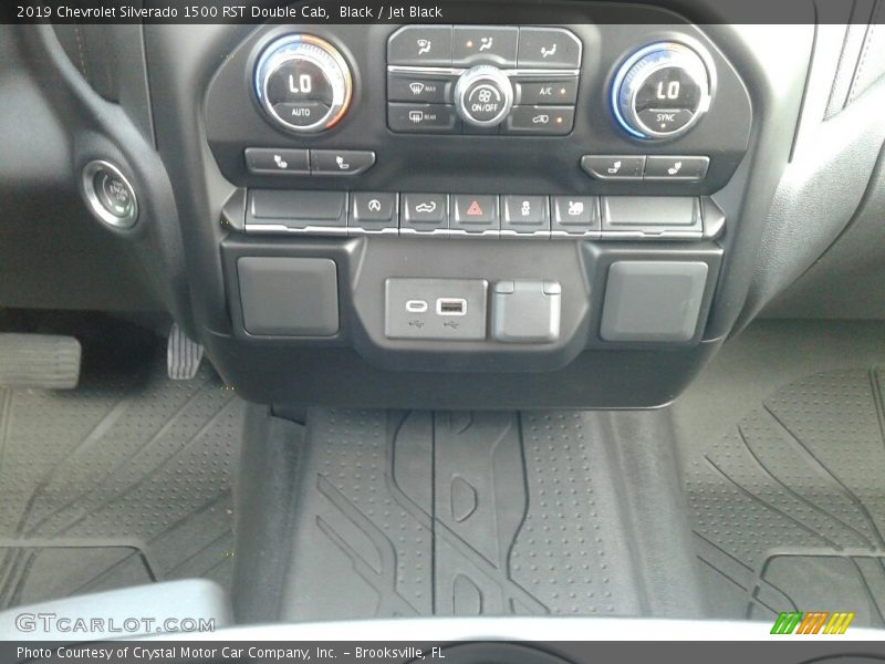 Black / Jet Black 2019 Chevrolet Silverado 1500 RST Double Cab