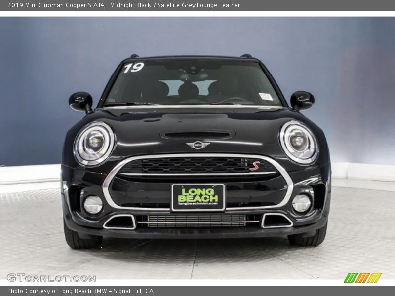 Midnight Black / Satellite Grey Lounge Leather 2019 Mini Clubman Cooper S All4