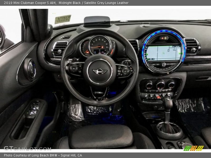 Midnight Black / Satellite Grey Lounge Leather 2019 Mini Clubman Cooper S All4