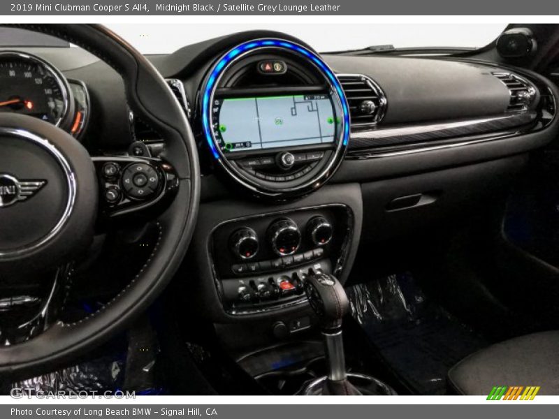 Midnight Black / Satellite Grey Lounge Leather 2019 Mini Clubman Cooper S All4
