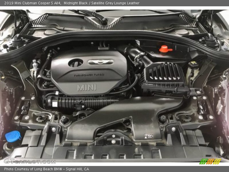 Midnight Black / Satellite Grey Lounge Leather 2019 Mini Clubman Cooper S All4