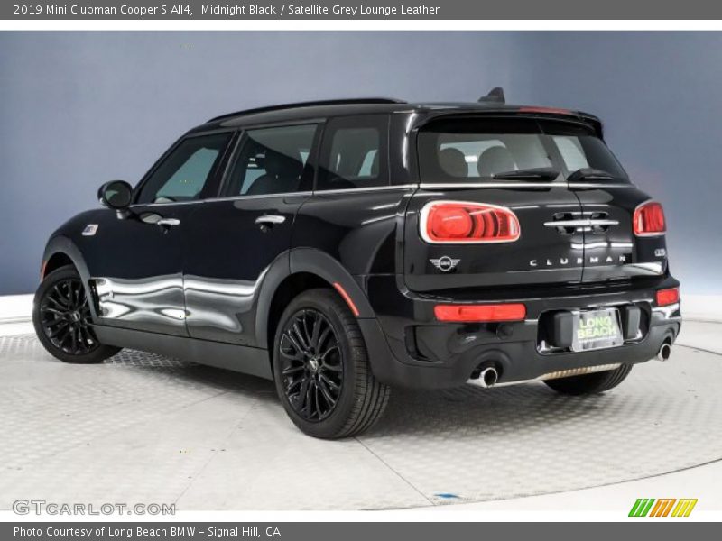 Midnight Black / Satellite Grey Lounge Leather 2019 Mini Clubman Cooper S All4