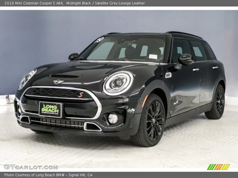 Midnight Black / Satellite Grey Lounge Leather 2019 Mini Clubman Cooper S All4