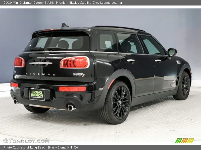 Midnight Black / Satellite Grey Lounge Leather 2019 Mini Clubman Cooper S All4
