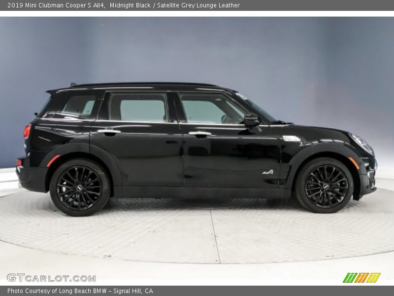 Midnight Black / Satellite Grey Lounge Leather 2019 Mini Clubman Cooper S All4