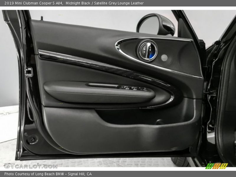 Midnight Black / Satellite Grey Lounge Leather 2019 Mini Clubman Cooper S All4