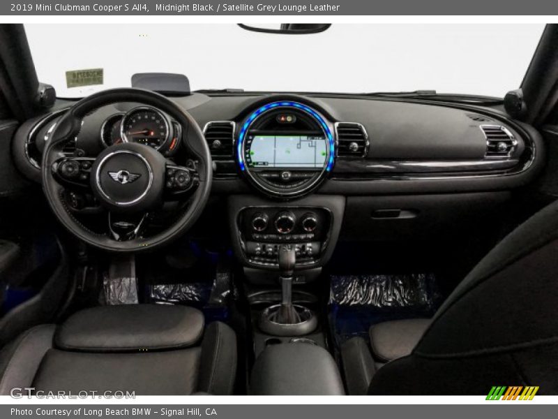 Midnight Black / Satellite Grey Lounge Leather 2019 Mini Clubman Cooper S All4