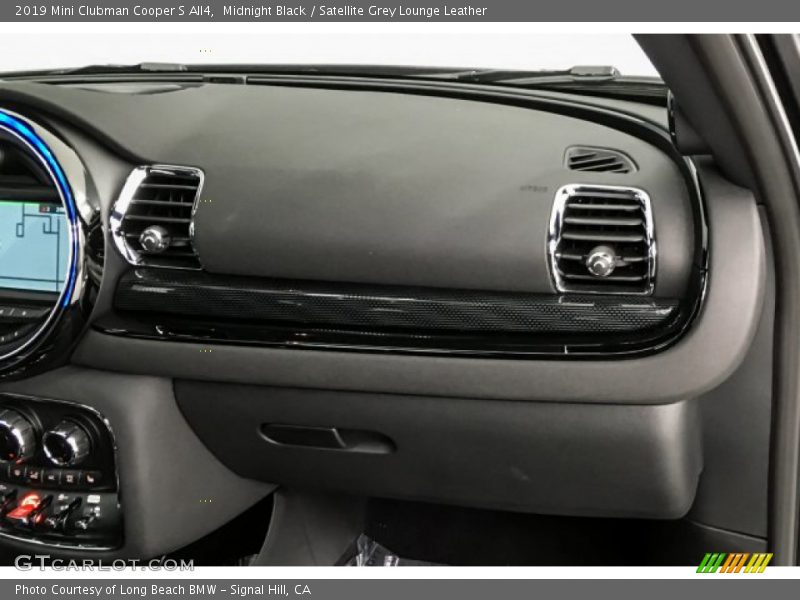 Midnight Black / Satellite Grey Lounge Leather 2019 Mini Clubman Cooper S All4