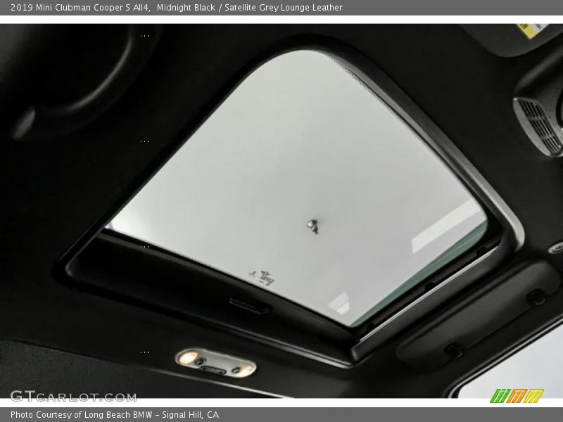 Midnight Black / Satellite Grey Lounge Leather 2019 Mini Clubman Cooper S All4