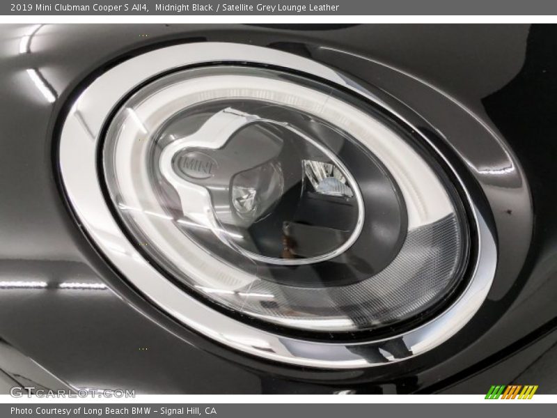 Midnight Black / Satellite Grey Lounge Leather 2019 Mini Clubman Cooper S All4