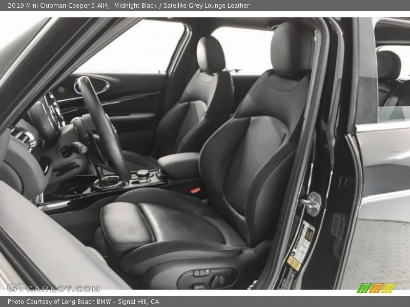 Midnight Black / Satellite Grey Lounge Leather 2019 Mini Clubman Cooper S All4