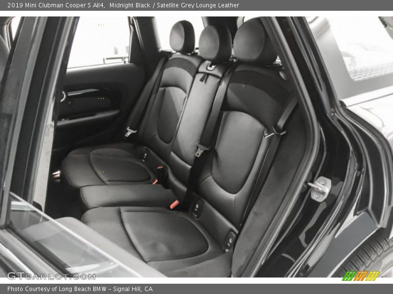 Midnight Black / Satellite Grey Lounge Leather 2019 Mini Clubman Cooper S All4