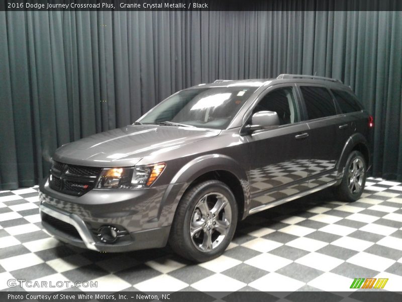 Granite Crystal Metallic / Black 2016 Dodge Journey Crossroad Plus
