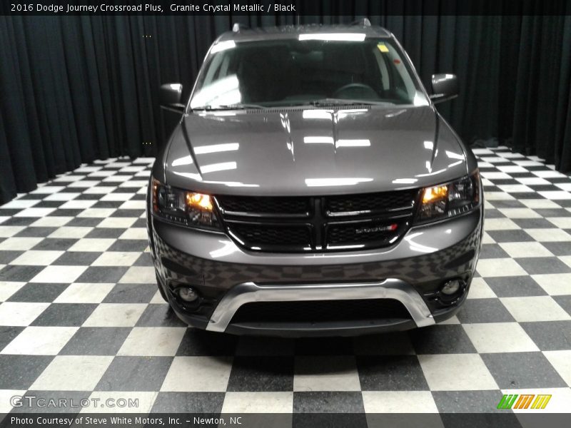 Granite Crystal Metallic / Black 2016 Dodge Journey Crossroad Plus
