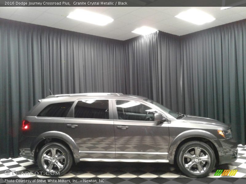 Granite Crystal Metallic / Black 2016 Dodge Journey Crossroad Plus