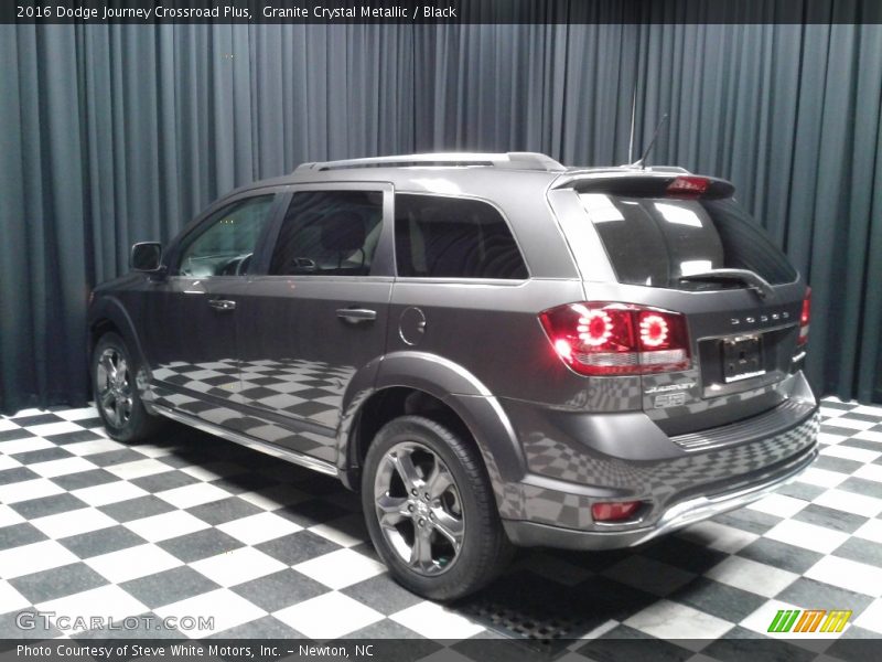 Granite Crystal Metallic / Black 2016 Dodge Journey Crossroad Plus