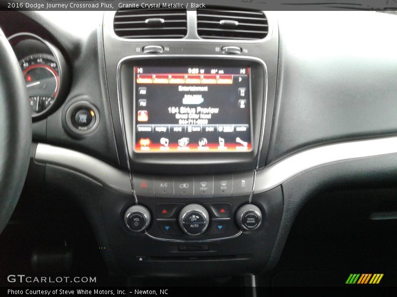 Granite Crystal Metallic / Black 2016 Dodge Journey Crossroad Plus