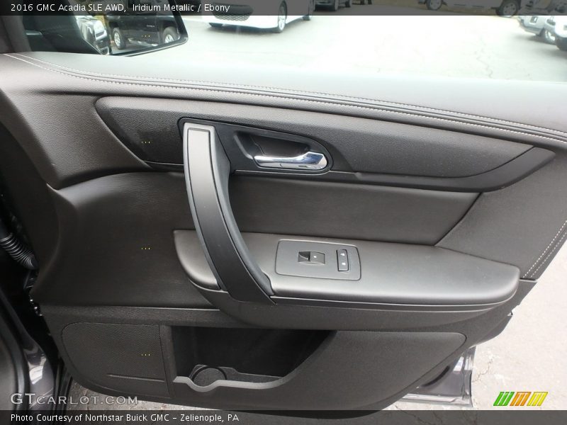 Iridium Metallic / Ebony 2016 GMC Acadia SLE AWD