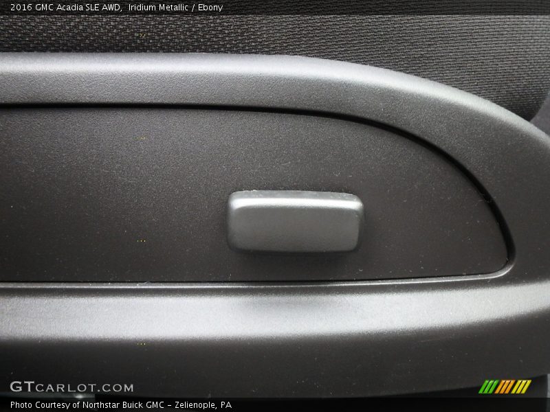 Iridium Metallic / Ebony 2016 GMC Acadia SLE AWD