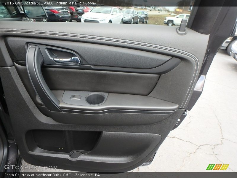 Iridium Metallic / Ebony 2016 GMC Acadia SLE AWD