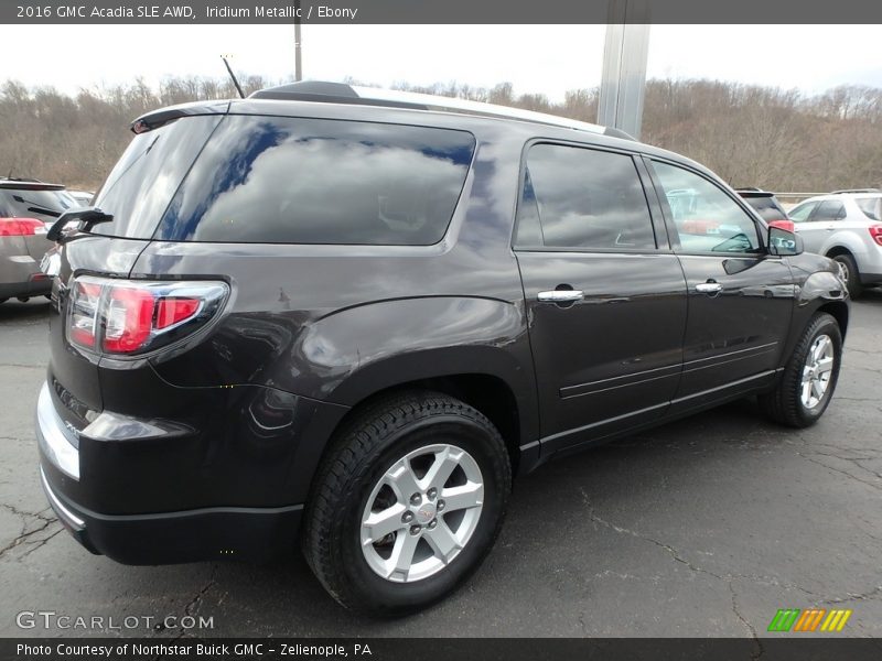 Iridium Metallic / Ebony 2016 GMC Acadia SLE AWD