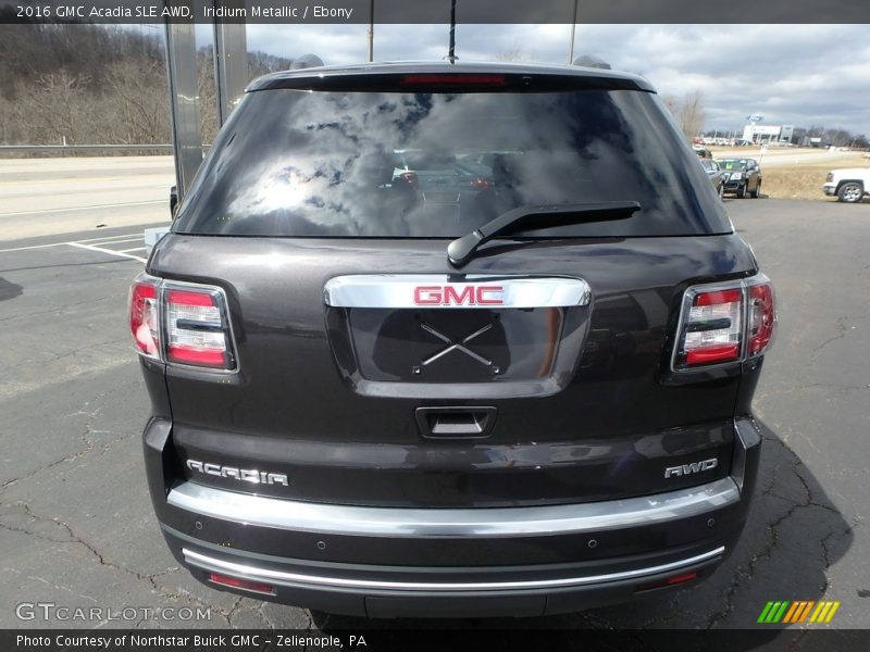 Iridium Metallic / Ebony 2016 GMC Acadia SLE AWD