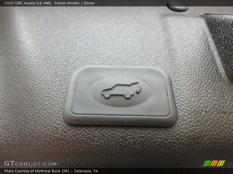 Iridium Metallic / Ebony 2016 GMC Acadia SLE AWD