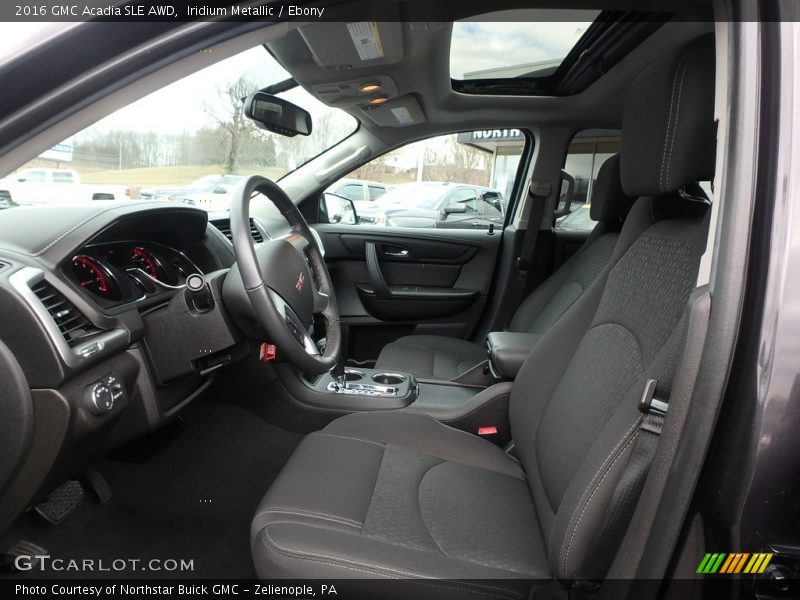Iridium Metallic / Ebony 2016 GMC Acadia SLE AWD