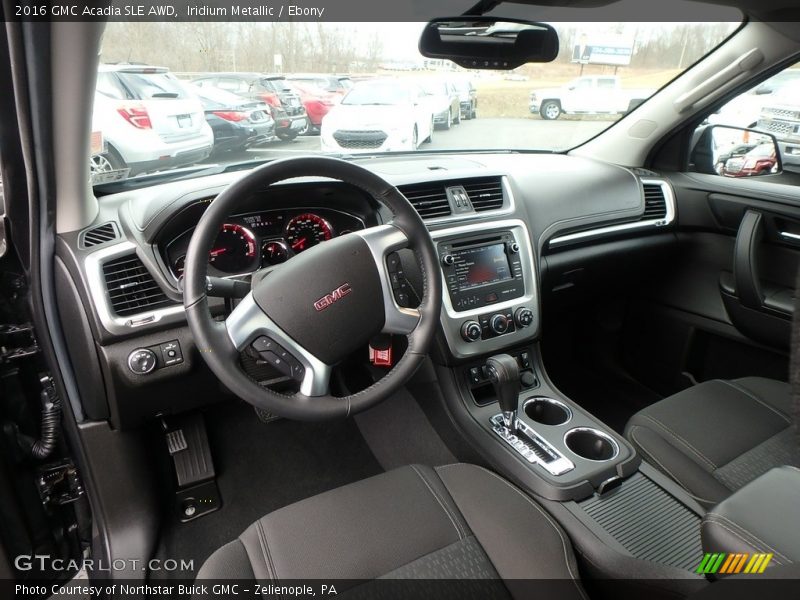 Iridium Metallic / Ebony 2016 GMC Acadia SLE AWD