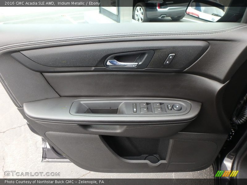 Iridium Metallic / Ebony 2016 GMC Acadia SLE AWD