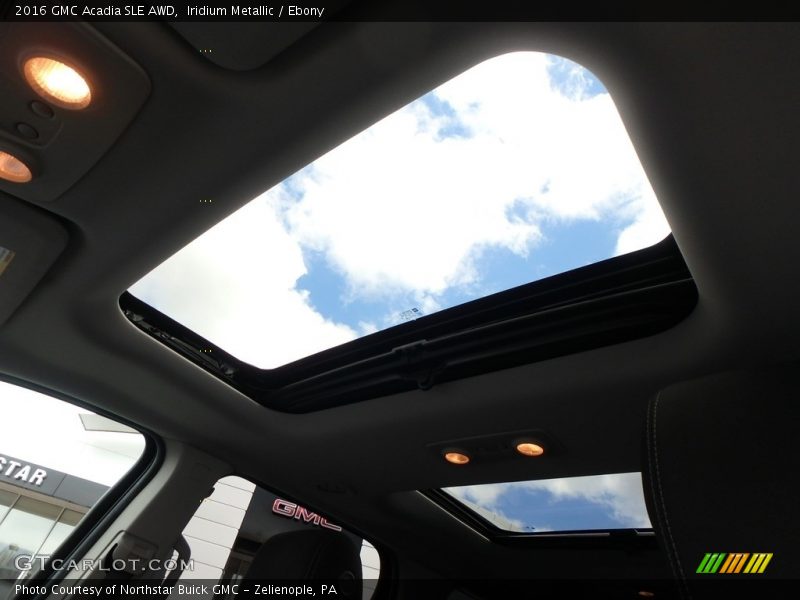 Iridium Metallic / Ebony 2016 GMC Acadia SLE AWD