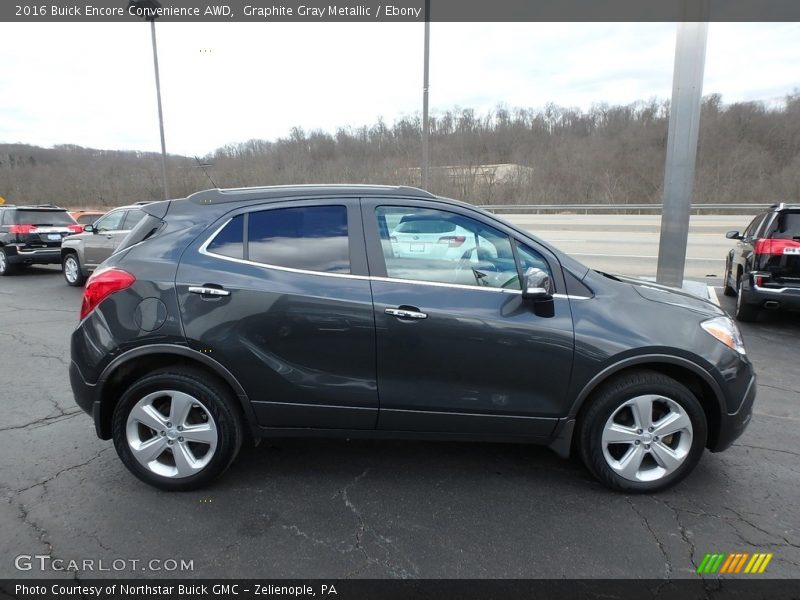 Graphite Gray Metallic / Ebony 2016 Buick Encore Convenience AWD