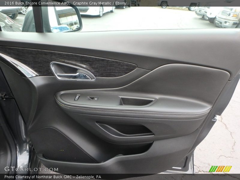 Graphite Gray Metallic / Ebony 2016 Buick Encore Convenience AWD