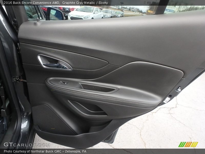 Graphite Gray Metallic / Ebony 2016 Buick Encore Convenience AWD