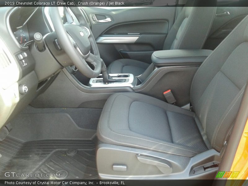 Crush (Orange) / Jet Black 2019 Chevrolet Colorado LT Crew Cab