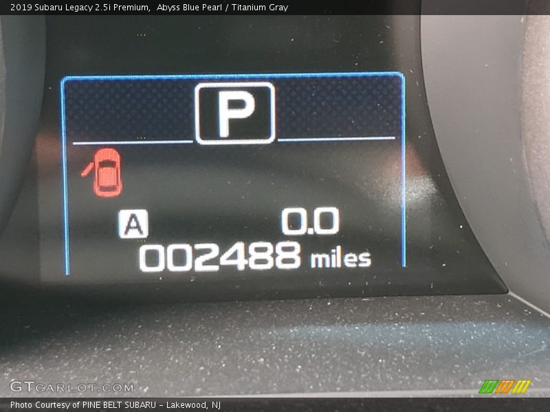 Abyss Blue Pearl / Titanium Gray 2019 Subaru Legacy 2.5i Premium