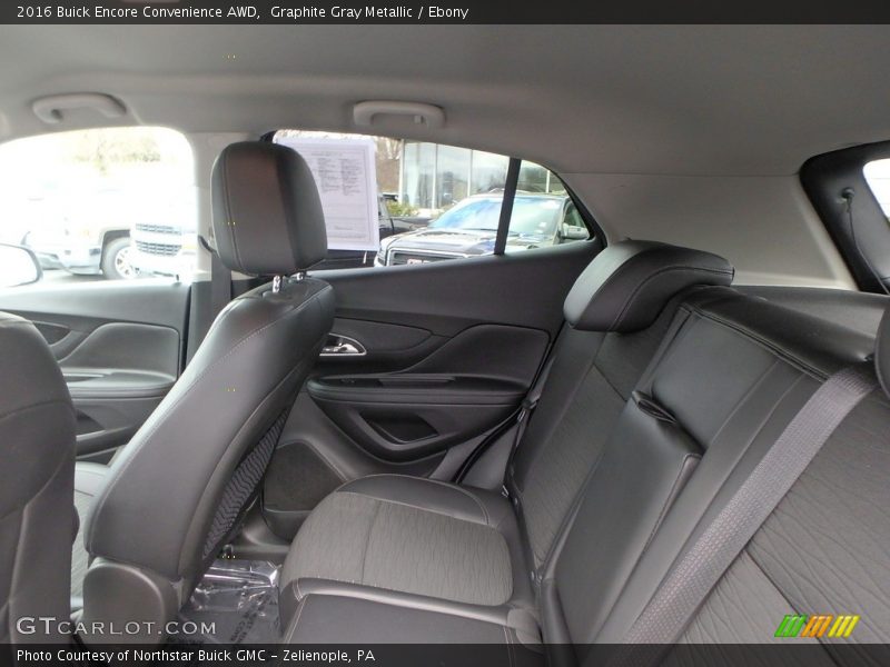 Graphite Gray Metallic / Ebony 2016 Buick Encore Convenience AWD