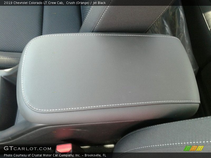 Crush (Orange) / Jet Black 2019 Chevrolet Colorado LT Crew Cab