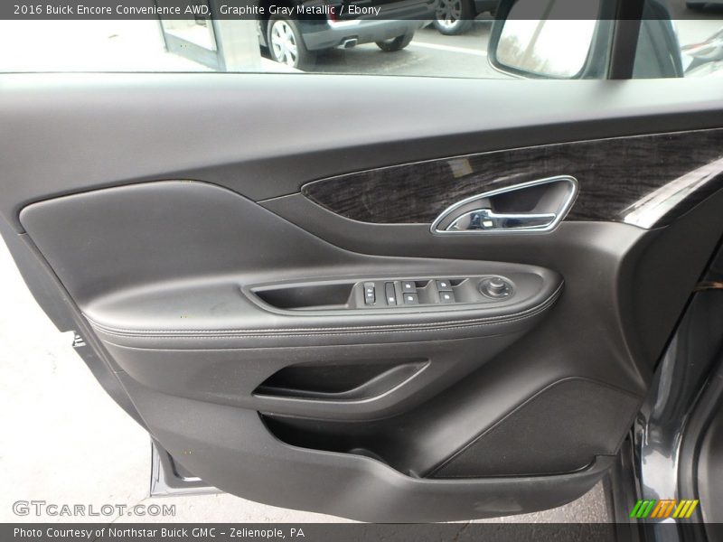 Graphite Gray Metallic / Ebony 2016 Buick Encore Convenience AWD