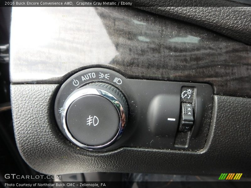 Graphite Gray Metallic / Ebony 2016 Buick Encore Convenience AWD